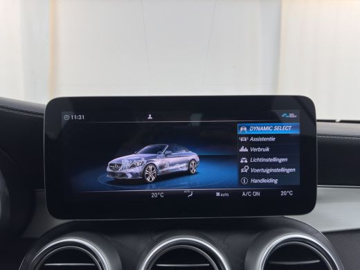 Mercedes-Benz C-Klasse Cabrio 200 AMG Line (INCL-BTW) Aut. *LEATHER-MICROFIBRE | FULL-LED | HEATED-SPORTSEATS | KEYLESS ... ActivLease financial lease