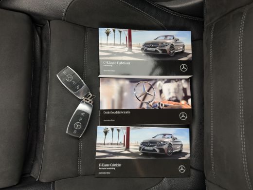 Mercedes-Benz C-Klasse Cabrio 200 AMG Line (INCL-BTW) Aut. *LEATHER-MICROFIBRE | FULL-LED | HEATED-SPORTSEATS | KEYLESS ... ActivLease financial lease