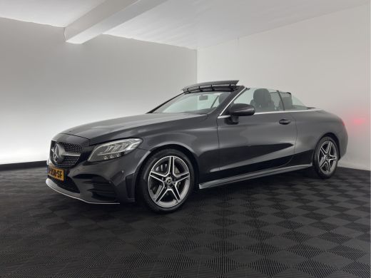 Mercedes-Benz C-Klasse Cabrio 200 AMG Line (INCL-BTW) Aut. *LEATHER-MICROFIBRE | FULL-LED | HEATED-SPORTSEATS | KEYLESS ... ActivLease financial lease