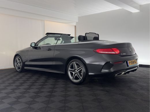 Mercedes-Benz C-Klasse Cabrio 200 AMG Line (INCL-BTW) Aut. *LEATHER-MICROFIBRE | FULL-LED | HEATED-SPORTSEATS | KEYLESS ... ActivLease financial lease