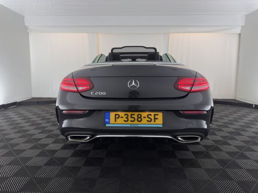 Mercedes-Benz C-Klasse Cabrio 200 AMG Line (INCL-BTW) Aut. *LEATHER-MICROFIBRE | FULL-LED | HEATED-SPORTSEATS | KEYLESS ... ActivLease financial lease