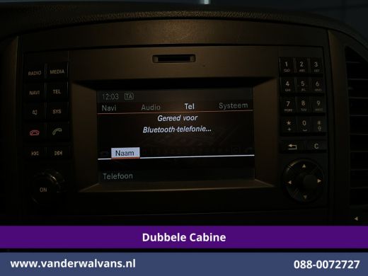 Mercedes-Benz Vito 116 CDI 164pk L2H1 Dubbele Cabine Euro6 Airco | 5-Zits | Navigatie | Camera | Cruisecontrol LM ve... ActivLease financial lease