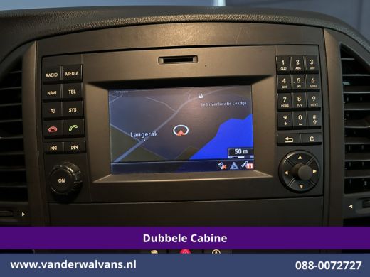 Mercedes-Benz Vito 116 CDI 164pk L2H1 Dubbele Cabine Euro6 Airco | 5-Zits | Navigatie | Camera | Cruisecontrol LM ve... ActivLease financial lease