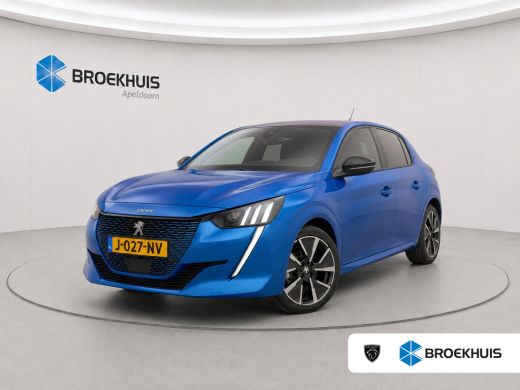 Peugeot e-208 EV GT 350 50 kWh 3-Fase | Bruin Leder | Adaptieve Cruise | Camera | Pano | Climate Control | Acht... ActivLease financial lease
