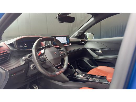 Peugeot e-208 EV GT 350 50 kWh 3-Fase | Bruin Leder | Adaptieve Cruise | Camera | Pano | Climate Control | Acht... ActivLease financial lease