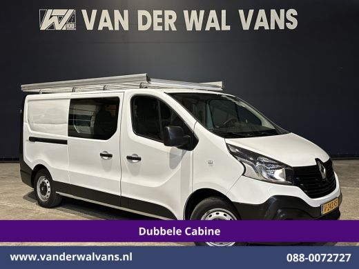 Renault Trafic 1.6 dCi L2H1 Dubbele Cabine Euro6 Airco | 6-Zits | Cruisecontrol | Imperiaal Trekhaak, Parkeersen...