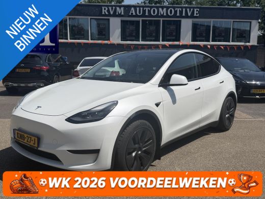 Tesla Model Y Long Range RWD 75 kWh LONG RANGE AWD FSD! VAN: 46.900,- VOOR: 43.877,- | FULL SELF DRIVE OP DE AU...