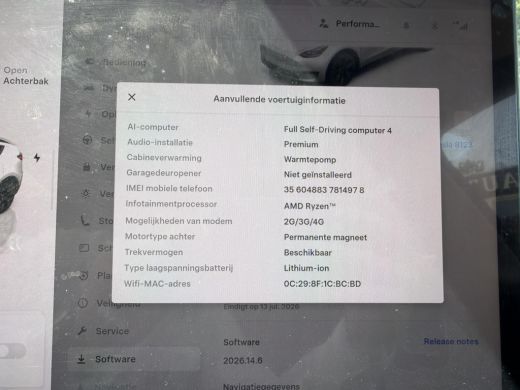 Tesla Model Y Long Range RWD 75 kWh LONG RANGE AWD FSD! VAN: 46.900,- VOOR: 43.877,- | FULL SELF DRIVE OP DE AU... ActivLease financial lease
