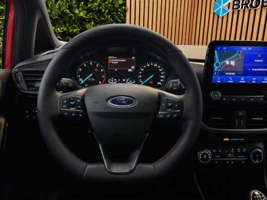 Ford Fiesta 1.0 EcoBoost Hybrid ST-Line X | NL auto | 1e eig. | Adapt. Cruise | Stoel-stuurverw. | Apple Carp... ActivLease financial lease