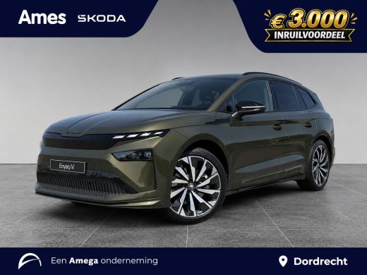 Skoda Enyaq iV 85 Sportline Tour Edition | Trekhaak | 21'' Velgen | Panorama Schuif/Kanteldak | Head-Up Display ... ActivLease financial lease