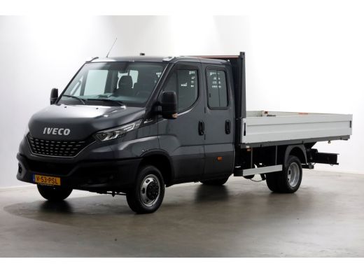 Iveco Daily 35C18 3.0 180pk HiMatic Automaat D.C. Open Laadbak L412cm Trekhaak 3500kg 09-2022 ActivLease financial lease