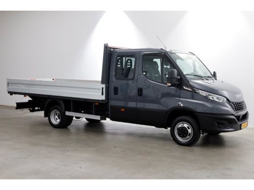 Iveco Daily 35C18 3.0 180pk HiMatic Automaat D.C. Open Laadbak L412cm Trekhaak 3500kg 09-2022 ActivLease financial lease