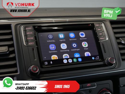 Volkswagen Transporter 2.0 TDI 150 pk DSG Aut. L2 LED/ Adapt.Cruise/ Alarm III/ 2.5t trekverm./ Carplay/ Navi/ Camera/ P... ActivLease financial lease