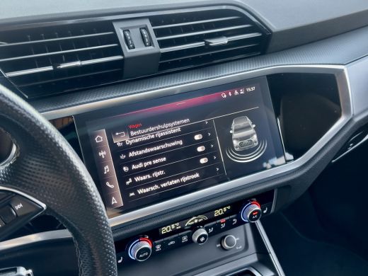 Audi Q3 45 TFSI e AUT6 3X S-LINE PANODAK LEDER NAVI DIGI-DASH APPLE-CARPLAY LED LMV PDC ActivLease financial lease