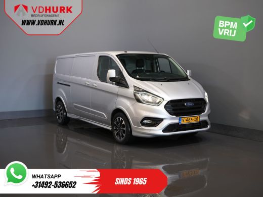 Ford Transit Custom Sport 2.0 TDCI Aut. 170 pk L2 DB-Riem VV/ Carplay/ Alarm III/ Stoelverw./ Navi/ Airco/ Camera/ Cr... ActivLease financial lease