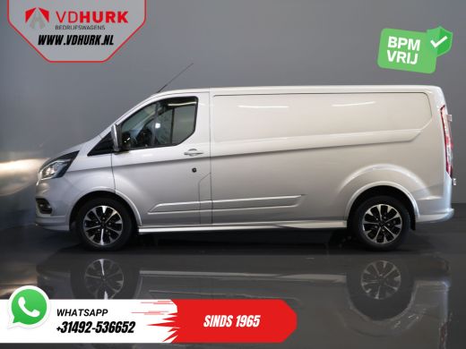 Ford Transit Custom Sport 2.0 TDCI Aut. 170 pk L2 DB-Riem VV/ Carplay/ Alarm III/ Stoelverw./ Navi/ Airco/ Camera/ Cr... ActivLease financial lease