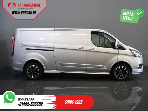 Ford Transit Custom Sport 2.0 TDCI Aut. 170 pk L2 DB-Riem VV/ Carplay/ Alarm III/ Stoelverw./ Navi/ Airco/ Camera/ Cr... ActivLease financial lease