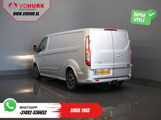 Ford Transit Custom Sport 2.0 TDCI Aut. 170 pk L2 DB-Riem VV/ Carplay/ Alarm III/ Stoelverw./ Navi/ Airco/ Camera/ Cr... ActivLease financial lease