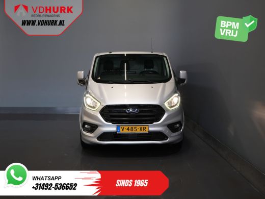 Ford Transit Custom Sport 2.0 TDCI Aut. 170 pk L2 DB-Riem VV/ Carplay/ Alarm III/ Stoelverw./ Navi/ Airco/ Camera/ Cr... ActivLease financial lease
