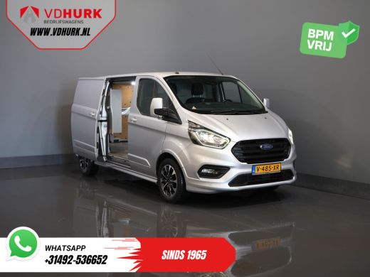 Ford Transit Custom Sport 2.0 TDCI Aut. 170 pk L2 DB-Riem VV/ Carplay/ Alarm III/ Stoelverw./ Navi/ Airco/ Camera/ Cr... ActivLease financial lease