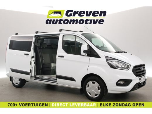 Ford Transit Custom 2.0 TDCI L2H1 | DC | 6 Zits | Aut. | Airco | Cruise | Camera | Trekhaak | Carplay | 2xSchuifdeur ActivLease financial lease