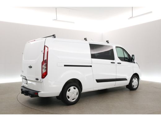 Ford Transit Custom 2.0 TDCI L2H1 | DC | 6 Zits | Aut. | Airco | Cruise | Camera | Trekhaak | Carplay | 2xSchuifdeur ActivLease financial lease