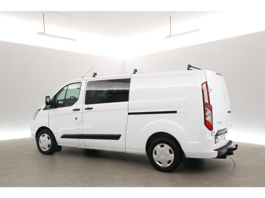 Ford Transit Custom 2.0 TDCI L2H1 | DC | 6 Zits | Aut. | Airco | Cruise | Camera | Trekhaak | Carplay | 2xSchuifdeur ActivLease financial lease