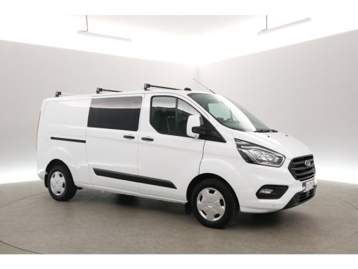 Ford Transit Custom 2.0 TDCI L2H1 | DC | 6 Zits | Aut. | Airco | Cruise | Camera | Trekhaak | Carplay | 2xSchuifdeur ActivLease financial lease