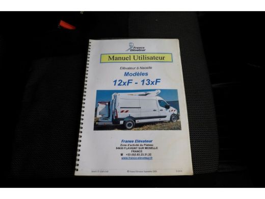 Renault Master T35 2.3 dCi 145pk L2H2 121FT Hoogwerker Werkhoogte 10 meter 01-2021 ActivLease financial lease
