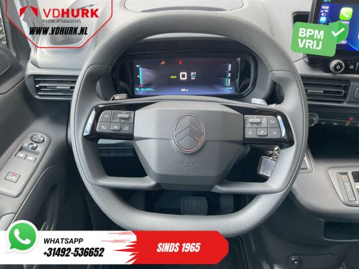 Citroën &euml;-Berlingo 50 kWh 345 km WLTP L2 Carplay/ Snellader/ Standkachel/ 3Pers/ Navi/ Camera/ Cruise/ PDC ActivLease financial lease