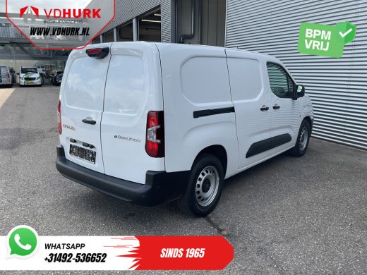 Citroën &euml;-Berlingo 50 kWh 345 km WLTP L2 Carplay/ Snellader/ Standkachel/ 3Pers/ Navi/ Camera/ Cruise/ PDC ActivLease financial lease