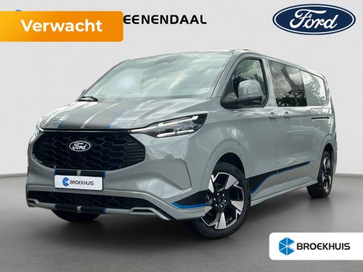 Ford Transit Custom 320 2.5 PHEV L2H1 Sport DC | Adap. Cruise Control | Winterpack | 360 Camera | Trekhaak | Keyless ... ActivLease financial lease