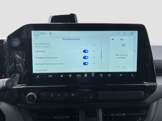 Ford Transit Custom 320 2.5 PHEV L2H1 Sport DC | Adap. Cruise Control | Winterpack | 360 Camera | Trekhaak | Keyless ... ActivLease financial lease