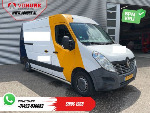 Renault Master 2.3 dCi 145 pk L2H2 EXPORT 270Gr.Deuren/ Gev.Stoel/ Airco/ Navi/ Cruise/ PDC/ Sidebars ActivLease financial lease