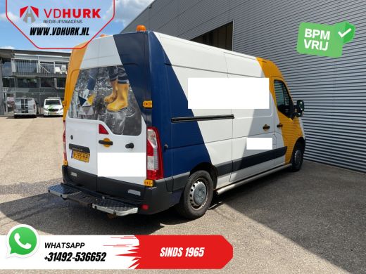 Renault Master 2.3 dCi 145 pk L2H2 EXPORT 270Gr.Deuren/ Gev.Stoel/ Airco/ Navi/ Cruise/ PDC/ Sidebars ActivLease financial lease