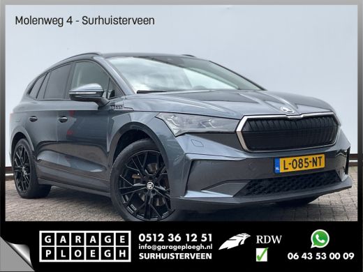 Skoda Enyaq iV 60 SOH 94.6% First Edition Adapt.Cruise Camera Carplay Stoel/Stuurverw. Sportline ActivLease financial lease