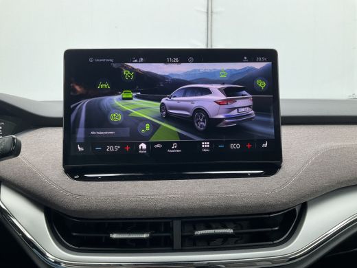 Skoda Enyaq iV 60 SOH 94.6% First Edition Adapt.Cruise Camera Carplay Stoel/Stuurverw. Sportline ActivLease financial lease