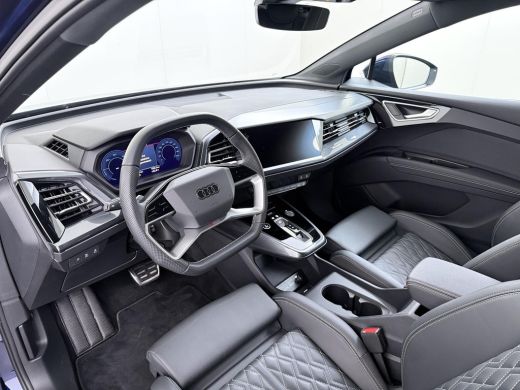 Audi Q4 Sportback e-tron 45 S Edition 82 kWh S-LINE BINNEN + BUITEN | 21 INCH!| MEM. STOEL| ACHTERUITRIJCAMERA| NAPPA LEER... ActivLease financial lease