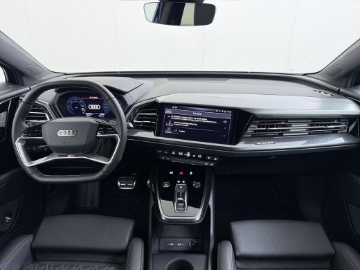 Audi Q4 Sportback e-tron 45 S Edition 82 kWh S-LINE BINNEN + BUITEN | 21 INCH!| MEM. STOEL| ACHTERUITRIJCAMERA| NAPPA LEER... ActivLease financial lease
