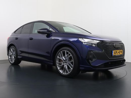 Audi Q4 Sportback e-tron 45 S Edition 82 kWh S-LINE BINNEN + BUITEN | 21 INCH!| MEM. STOEL| ACHTERUITRIJCAMERA| NAPPA LEER... ActivLease financial lease