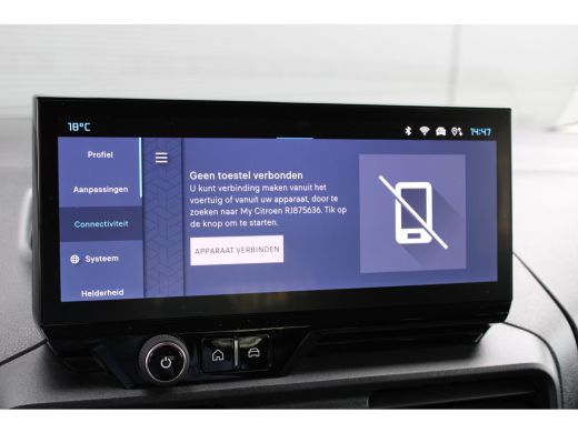 Citroën &euml;-Berlingo Shine 50 kWh | Fase 3 laden | SOH 100%| Navigatie | Camera | Apple carplay | Stoelverwarming | Cl... ActivLease financial lease