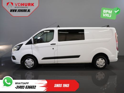 Ford Transit Custom 2.0 TDCI L2 Trend DC Dubbel Cabine Stoelverw./ Carplay/ 2.7t Trekverm./ Navi/ PDC/ Cruise ActivLease financial lease