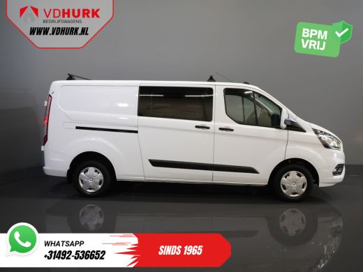 Ford Transit Custom 2.0 TDCI L2 Trend DC Dubbel Cabine Stoelverw./ Carplay/ 2.7t Trekverm./ Navi/ PDC/ Cruise ActivLease financial lease