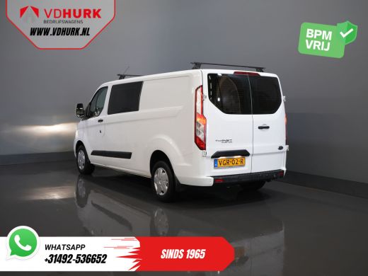Ford Transit Custom 2.0 TDCI L2 Trend DC Dubbel Cabine Stoelverw./ Carplay/ 2.7t Trekverm./ Navi/ PDC/ Cruise ActivLease financial lease