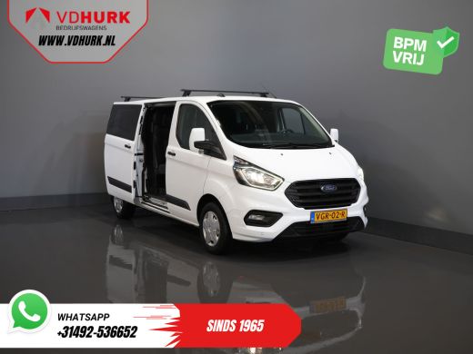 Ford Transit Custom 2.0 TDCI L2 Trend DC Dubbel Cabine Stoelverw./ Carplay/ 2.7t Trekverm./ Navi/ PDC/ Cruise ActivLease financial lease