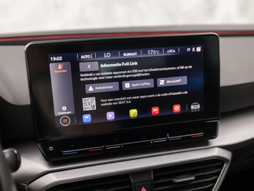 Seat Leon 1.0 TSI FR Sport (APPLE CARPLAY, GROOT NAVI, GETINT GLAS, PARKEERSENSOREN, SPORTSTOELEN, ADAPTIVE... ActivLease financial lease
