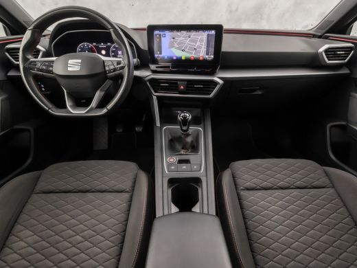Seat Leon 1.0 TSI FR Sport (APPLE CARPLAY, GROOT NAVI, GETINT GLAS, PARKEERSENSOREN, SPORTSTOELEN, ADAPTIVE... ActivLease financial lease