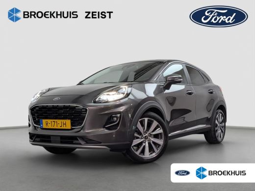Ford Puma 1.0 EcoBoost Hybrid Titanium X | Half leder | LED verlichting | Privacy-glass | Apple carplay / A... ActivLease financial lease
