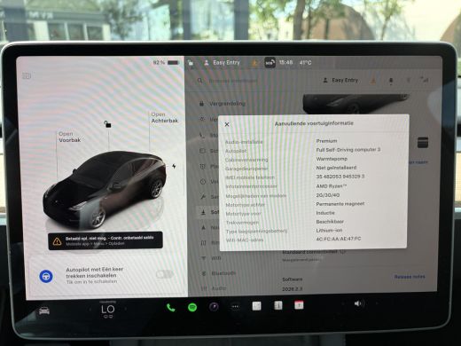 Tesla Model Y Long Range AWD 75 kWh SOH 95% | TESLA FABRIEKSGARANTIE TOT 2028/ 80.000KM! | FABRIEKSGARANTIE OP ... ActivLease financial lease