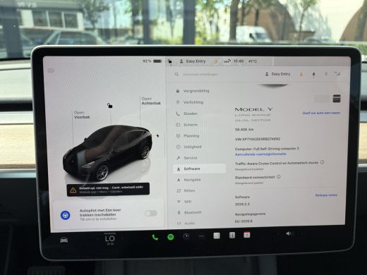 Tesla Model Y Long Range AWD 75 kWh SOH 95% | TESLA FABRIEKSGARANTIE TOT 2028/ 80.000KM! | FABRIEKSGARANTIE OP ... ActivLease financial lease